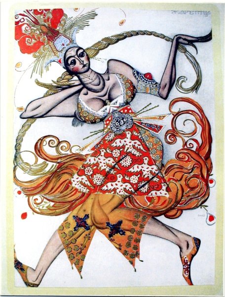 Лев Бакст балет Шехерезада