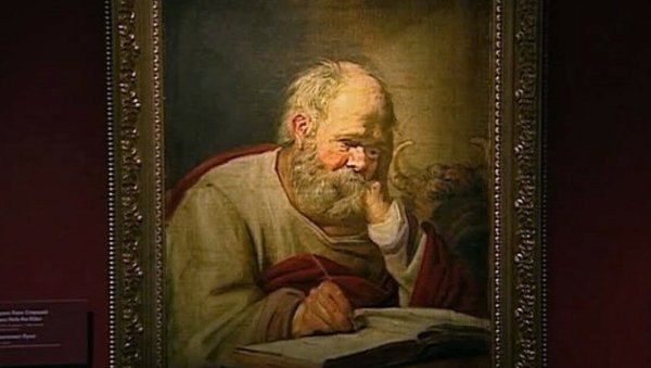 Евангелист лука картина Хальса