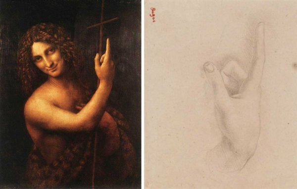 Иоанн Креститель давинчт