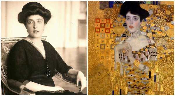 Гу́став климт. Портрет Адели блох-Зауэр. 1907.