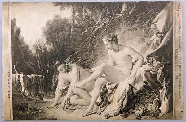 Франсуа Буше купание Дианы 1742