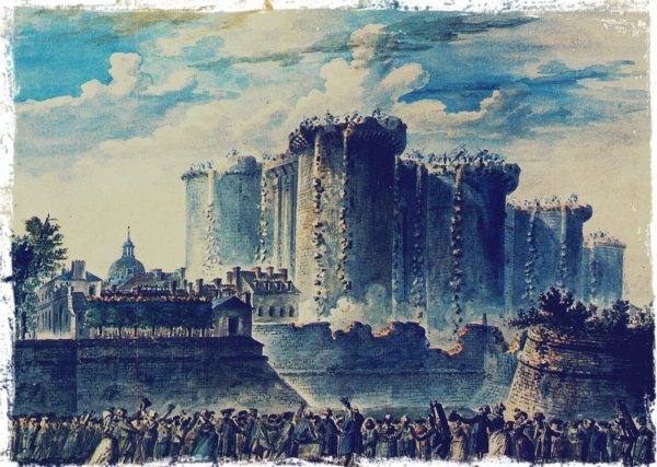 Взятие Бастилии 14 июля 1789 года