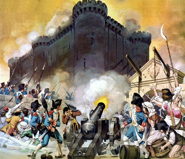 Французская революция штурм Бастилии