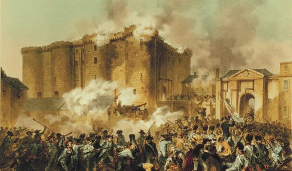 Штурм Бастилии 14 июля 1789 года
