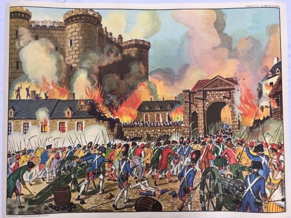 Взятие Бастилии 14 июля 1789