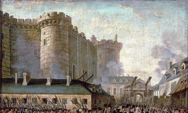 Штурм Бастилии 14 июля 1789 года
