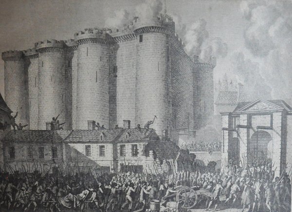 Клод шоколад картина взятия Бастилии