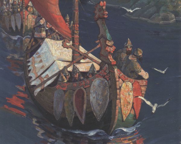 Рерих Николай Константинович заморские гости