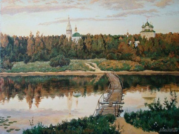 Тихая обитель Левитан