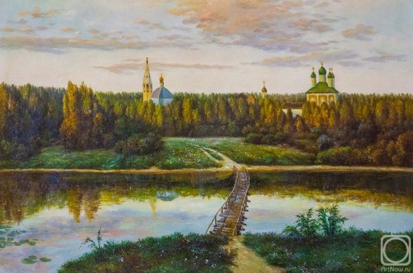 Тихая обитель. 1890г. И.И. Левитан