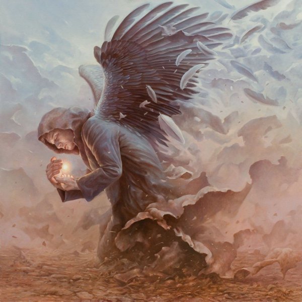 Картина об ангеле