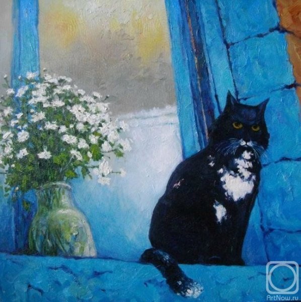 Рустем Хузин у окна