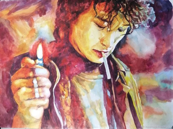 Виктор Цой художник