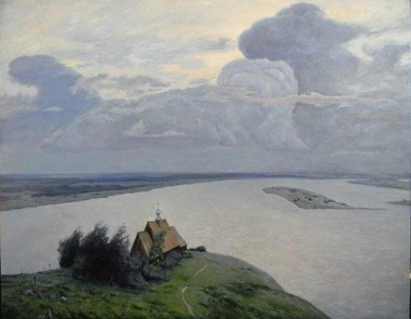 Исаак Ильич Левитан, «над вечным покоем» (1893-1894 гг.)