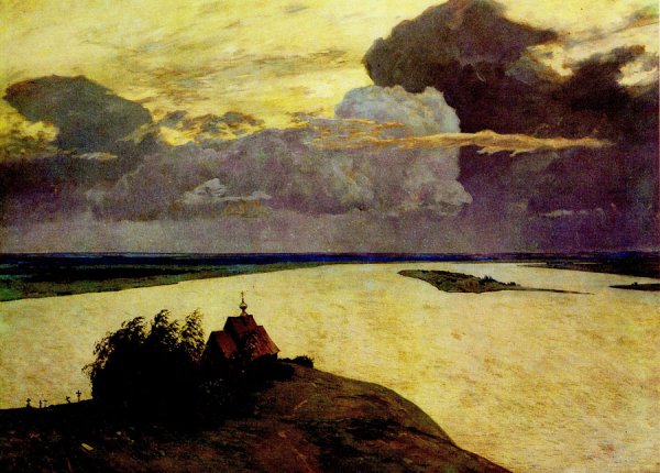 Исаак Ильич Левитан над вечным покоем