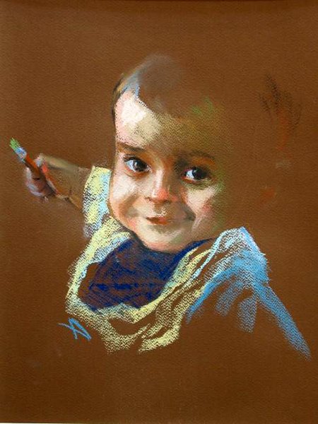 Картина Тропинина портрет сына