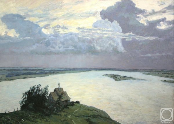 Исаак Ильич Левитан над вечным покоем в Третьяковке