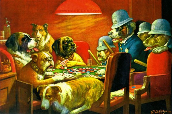 Живопись по номерам собаки