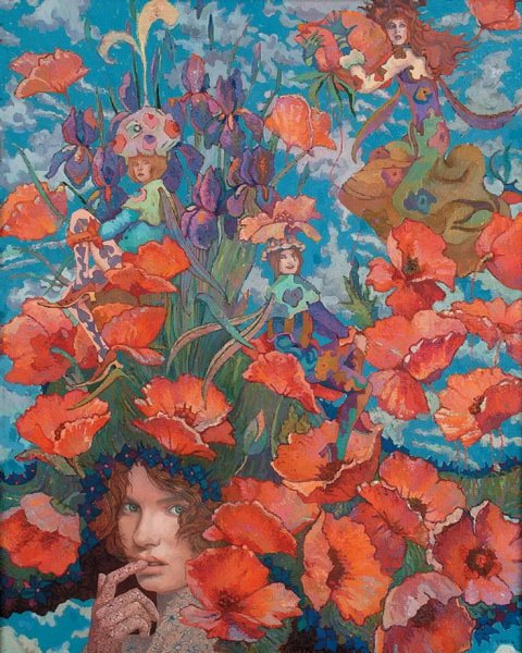 Петр Фролов художник Масленица