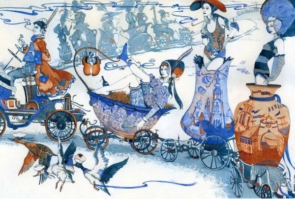 Азбука художника Петра Фролова