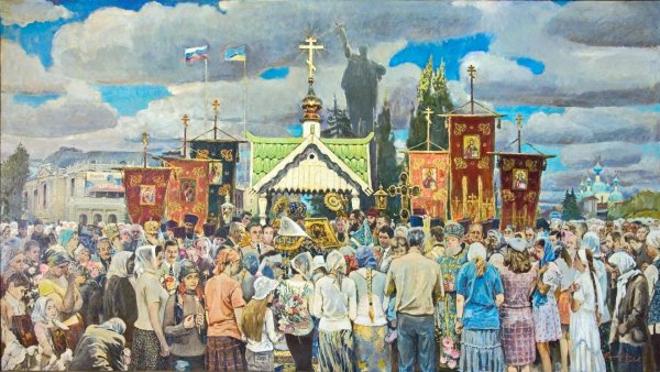 Православная Пасха крестный ход Пасхальная утреня