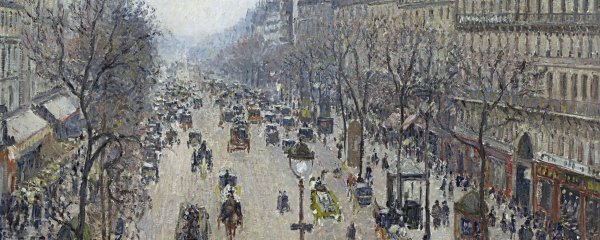 Камиль Писсарро «бульвар Монмартр», 1897