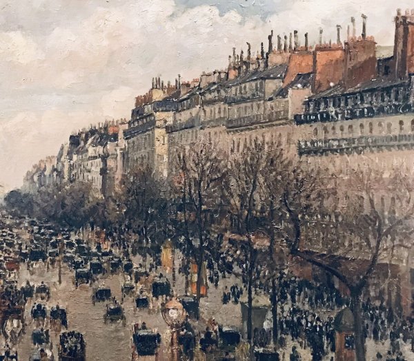 Камиль Писсарро «бульвар Монмартр», 1897