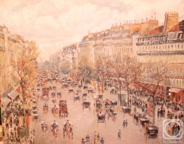 Камиль Писарро «бульвар Монмартр»