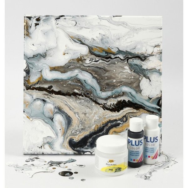 Жидкий акрил флюид арт