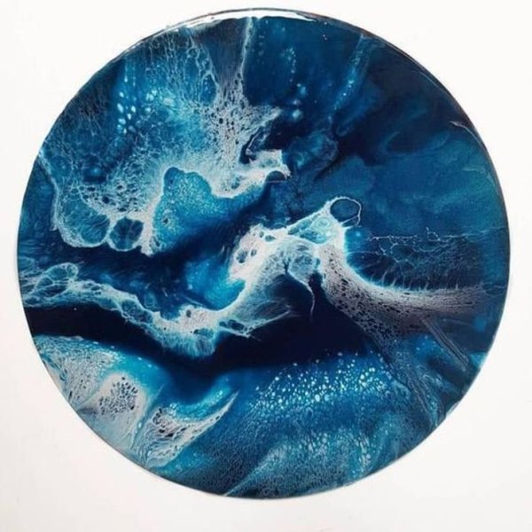 Ресин арт акрилом