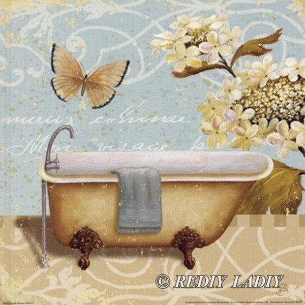 Картина в ванной