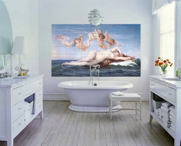 Картины для ванной комнаты
