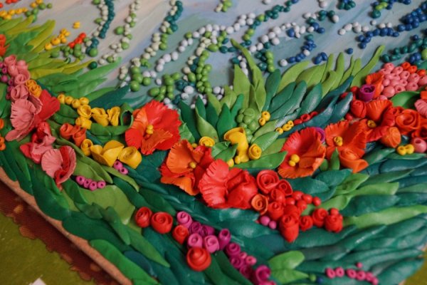 Картины из пластилина