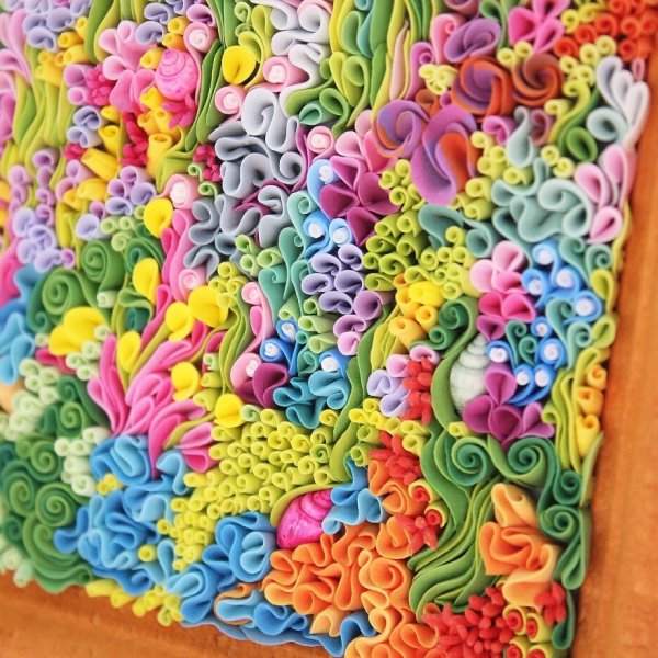 Пластилин цветы