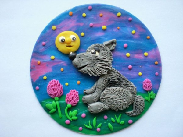 Пластилинография бабочка