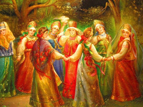 Саврасов хоровод в селе