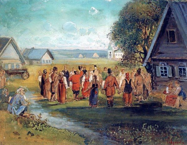 Хоровод живопись