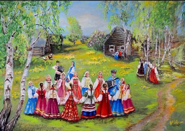 Хоровод живопись