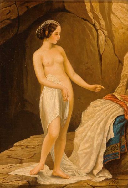 Венецианов купальщицы 1829