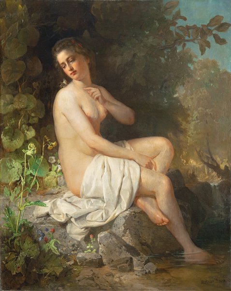 Алексей Гаврилович Венецианов купальщицы