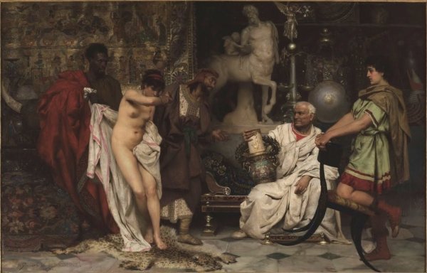 Генрих семирадский. Женщина или ваза