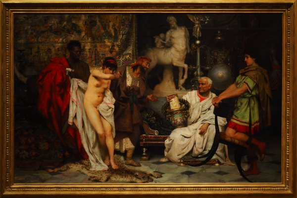 Генрих семирадский. Женщина или ваза