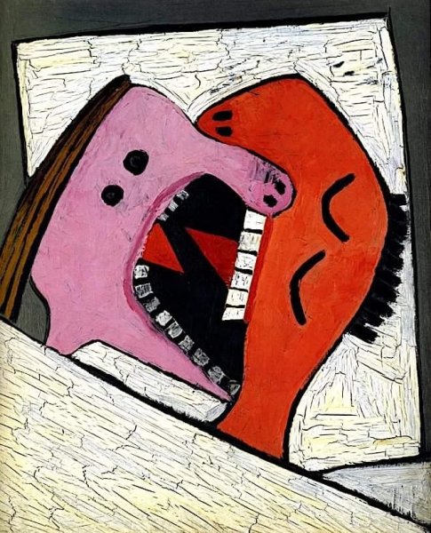 Поцелуй Пабло Пикассо 1931