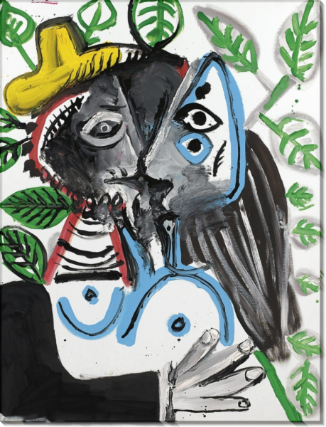 Картина Пабло Пикассо поцелуй