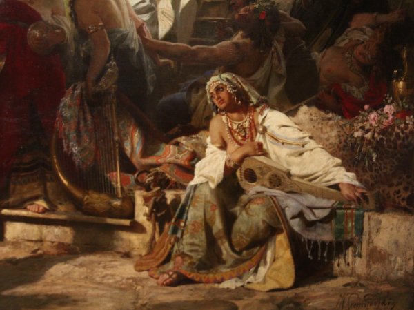 Семирадский Христианская дирцея в цирке Нерона