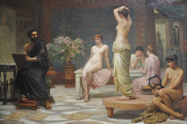 Семирадский Христос у Марфы и Марии