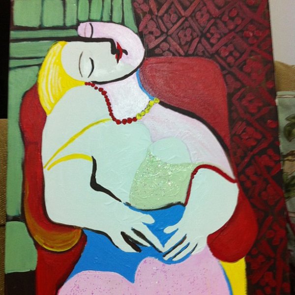 Пикассо поцелуй 1969