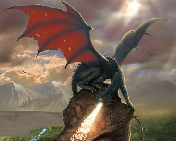 Дракон фэнтези