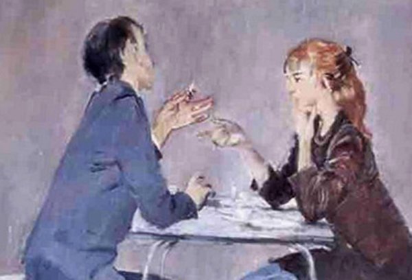 Картина ю Пименова спор