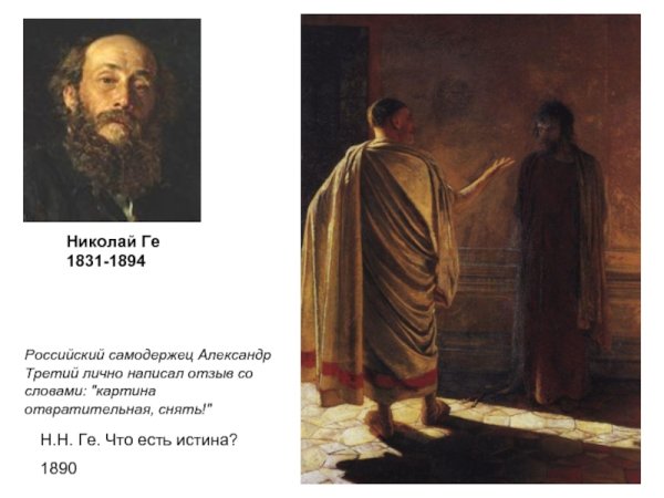 Николай ге. Что есть истина…